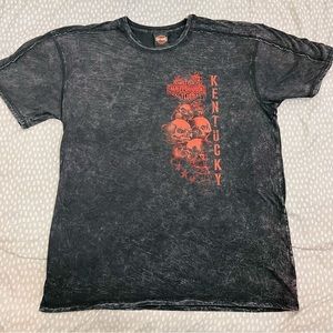 Harley Davidson Performance Graphic T-Shirts London, Kentucky size XL Grey